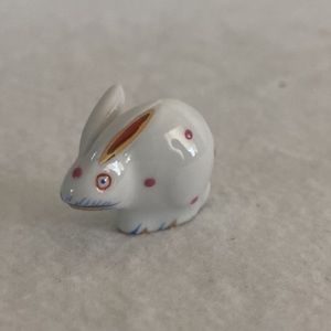 Herend Polka Dot Mini Bunny
